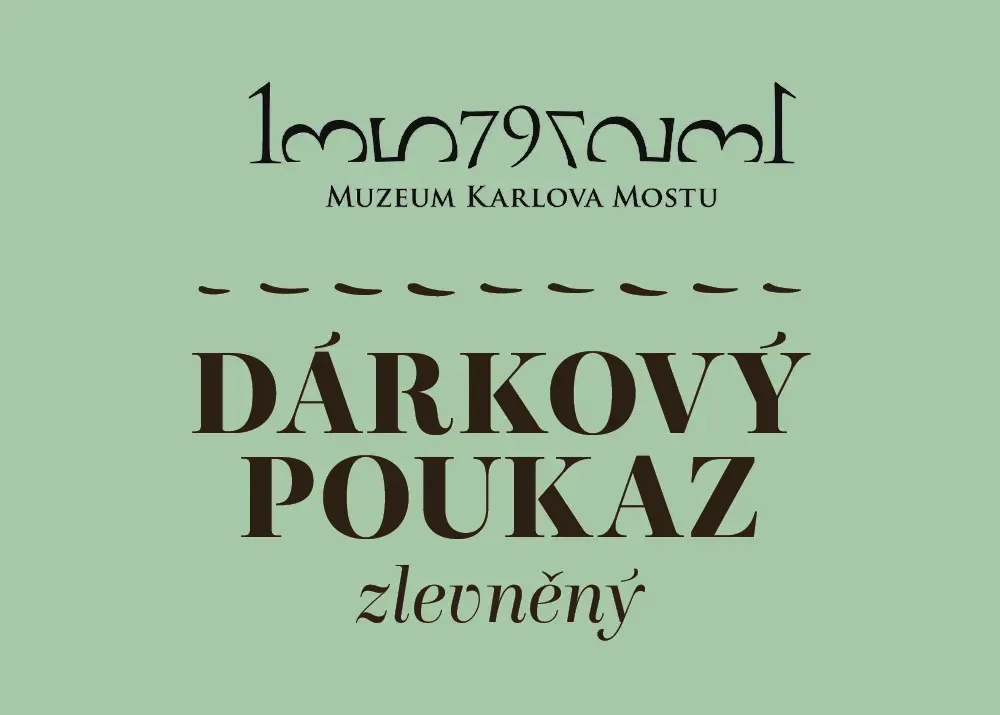 Dárkový poukaz Muzeum - děti, studenti, senioři